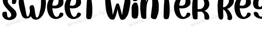 Sweet Winter Regular字体转换